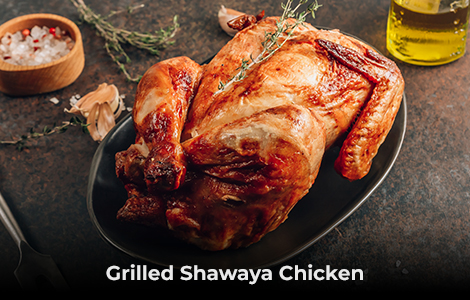 Awaafi Restaurant Edinburgh Grilled Shawaya Chicken 